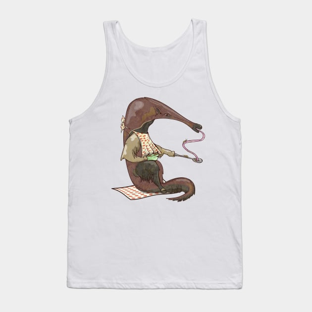 Cartoon anteater Tank Top by mailboxdisco